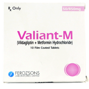Valiant M 50mg/850mg Tablets (10s)