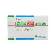 Valmo Plus 10mg 160mg 25mg Tablets