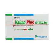 Valmo Plus 10mg 160mg 12.5mg Tablets