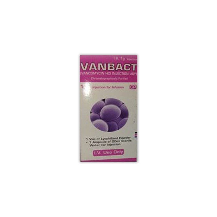 Vanbact 1gm Inj