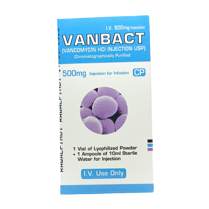 Vanbact 500mg Inj