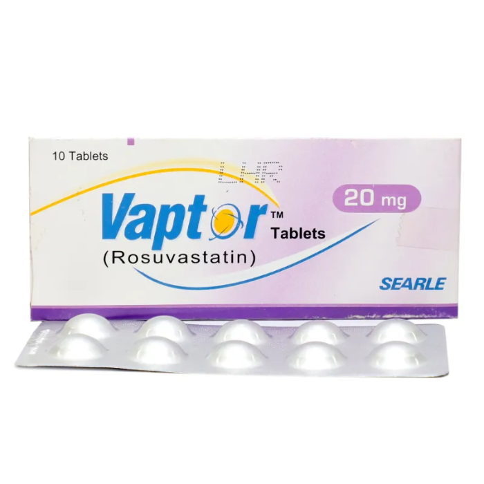 Vaptor 20mg Tablets (10s)