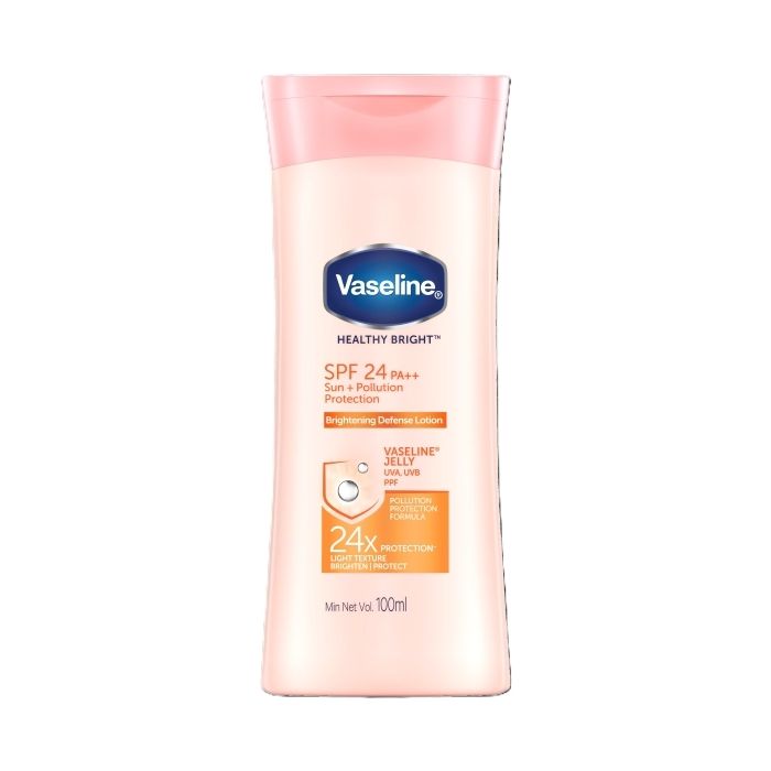 Vaseline Indo Body Lotion 100ml Healthy White Spf 24