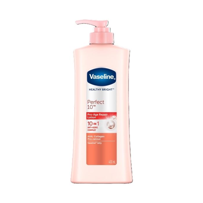 Vaseline Indo Body Lotion 400ml Healthy White Perfect 10