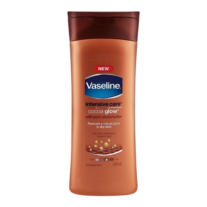 Vaseline Pak Body Lotion 200ml Cocoa Glow