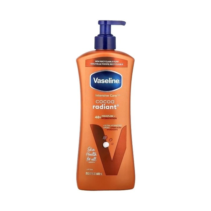 Vaseline Usa Body Lotion 600ml Cocoa Radiant