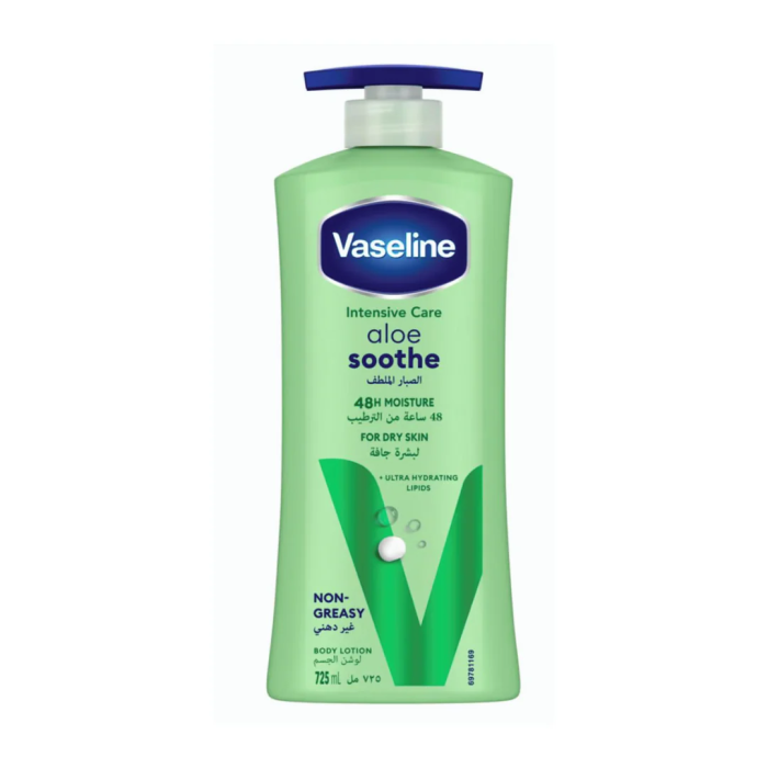 Vaseline Usa Body Lotion 725ml Aloe Soothe.