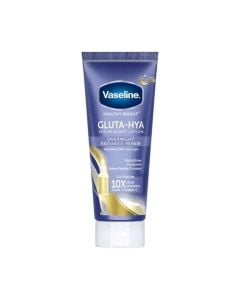 Vaseline indo gluta hya serum lotion 200ml overnight radiance