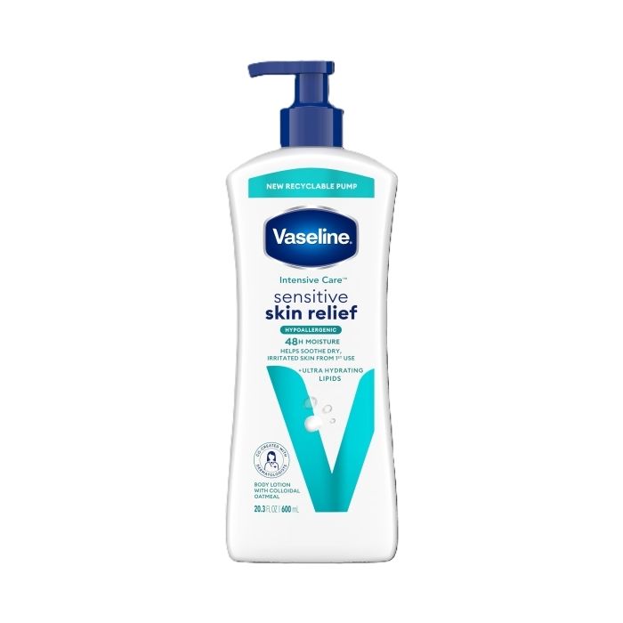 Vaseline usa body lotion 600ml sensitive