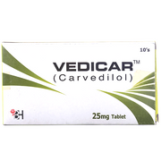 Vedicar 25mg Tablets (10s)