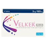 Velker Plus 5mg/160mg Tablets (14s)