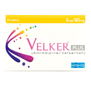 Velker Plus 5mg/80mg Tablets (14s)