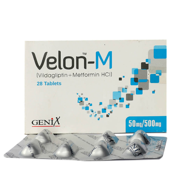 Velon M 50mg/500mg Tablets (28s)