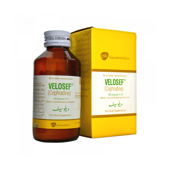 Velosef 125mg 90ml