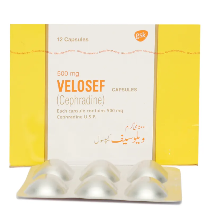 Velosef 500mg Capsules (12s)