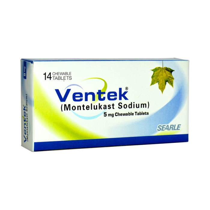 Ventek 5mg Tablets