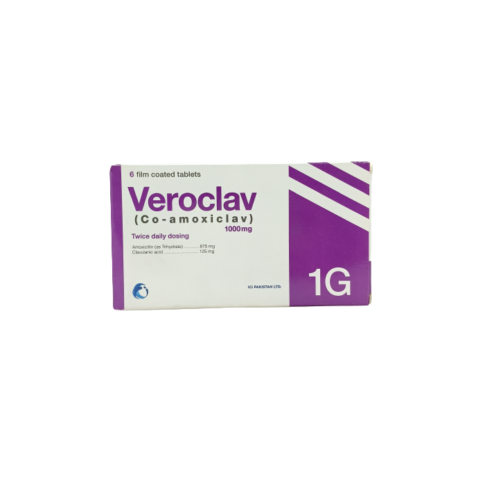 Veroclav 1g Tablets