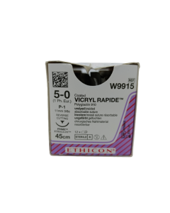 Vicryl 5 0 11mm Rapide Rc W9915