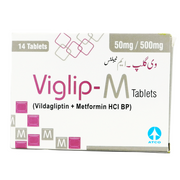 Viglip M 50mg/500mg Tablets (14s)