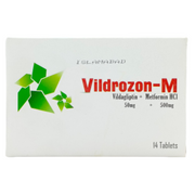 Vildrozon M 50mg/500mg Tablets (14s)