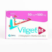 Vilget M 50mg 500mg Tablets 28s