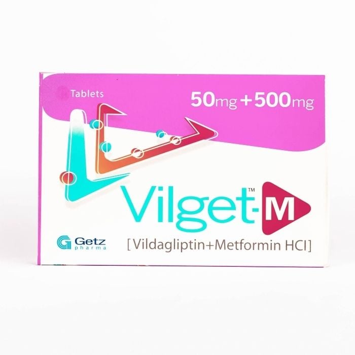 Vilget M 50mg 500mg Tablets 28s