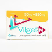 Vilget M 50mg 850mg Tablets 28s