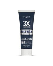 Vince 3x Handsome Face Wash 75ml Bamboo Charcoal