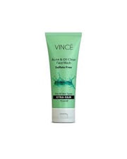 Vince Acne & Oil Clear Face Wash 75ml
