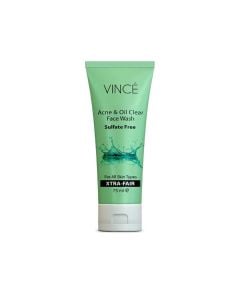 Vince Acne & Oil Clear Face Wash 75ml
