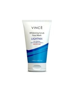 Vince Lightnix Whitening Scrub Face Wash 120ml