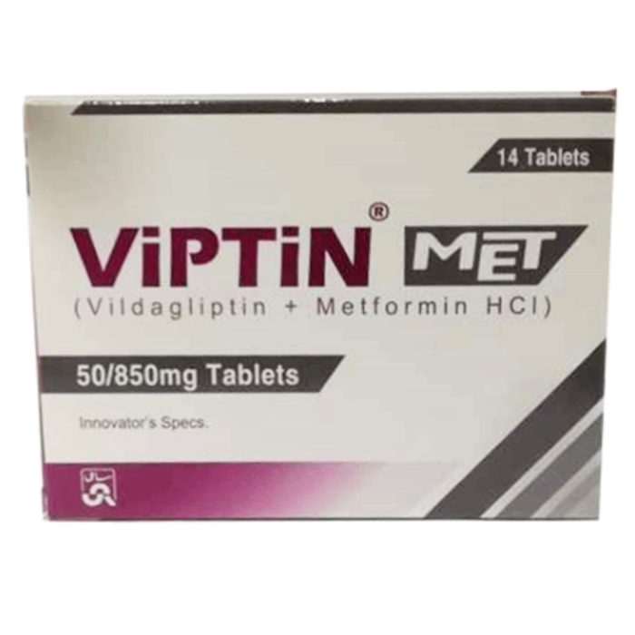 Viptin Met 50mg/850mg Tablets (14s)
