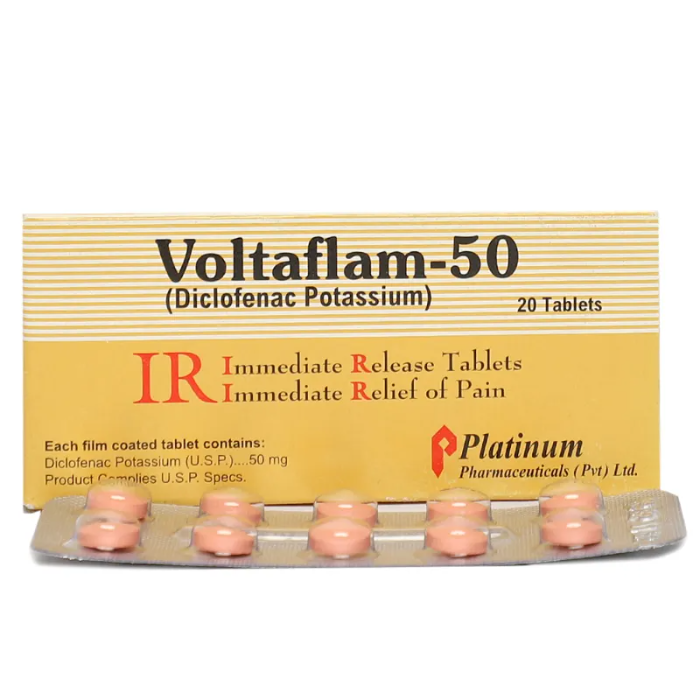 Voltaflam 50mg Tablets (20s)