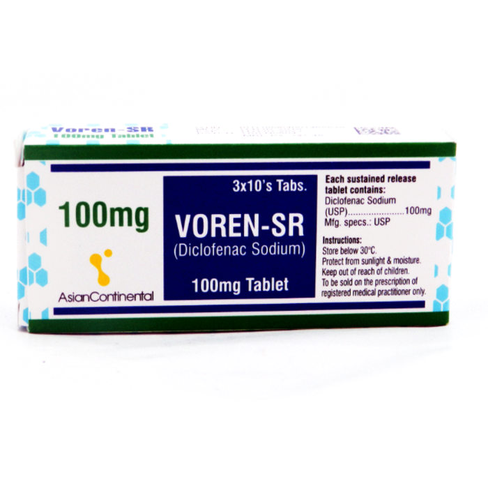 Voren SR 100mg Tablets (30s)