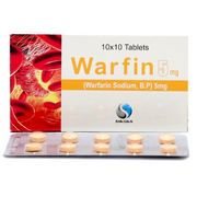Warfin 5mg Tablets (100s)