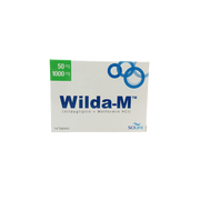 Wilda M 50mg 1000mg Tablets 14s