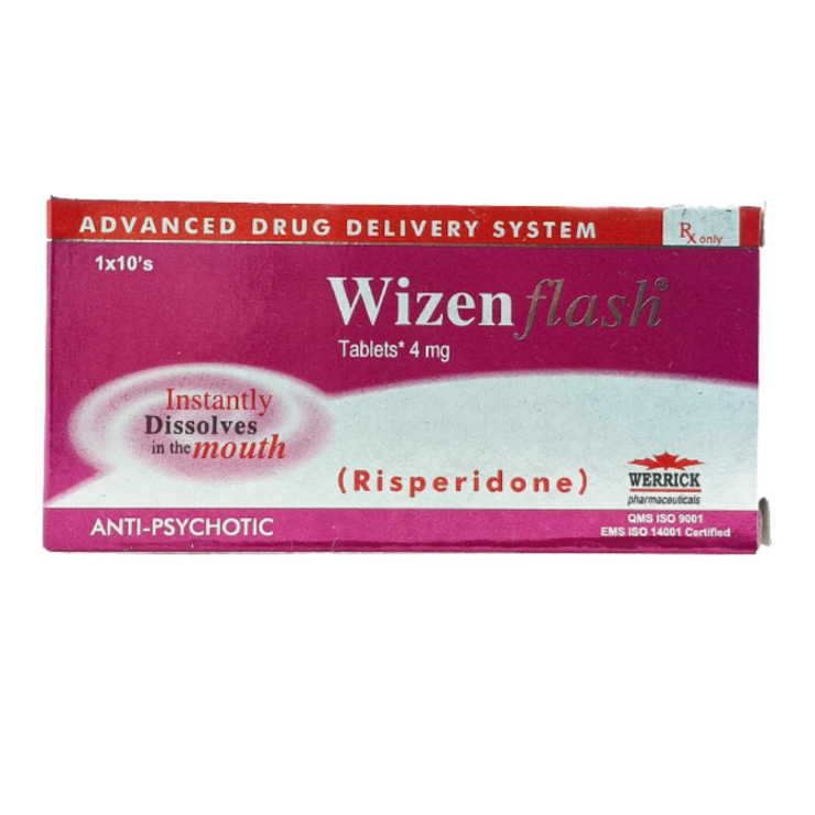 Wizen Flash 4mg Tablets (10s)