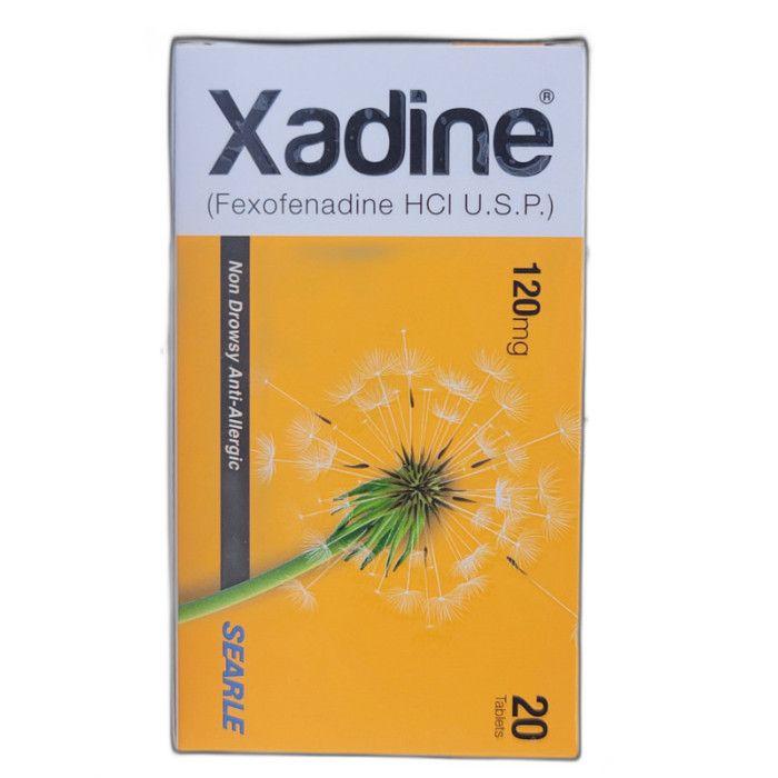 Xadine 120mg Tablets (20s)