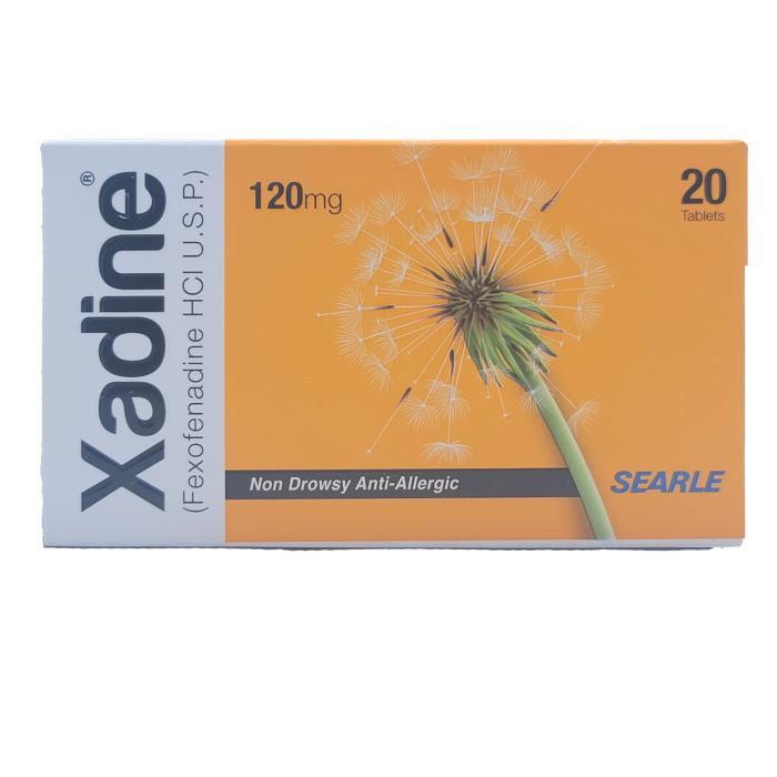 Xadine 120mg Tablets