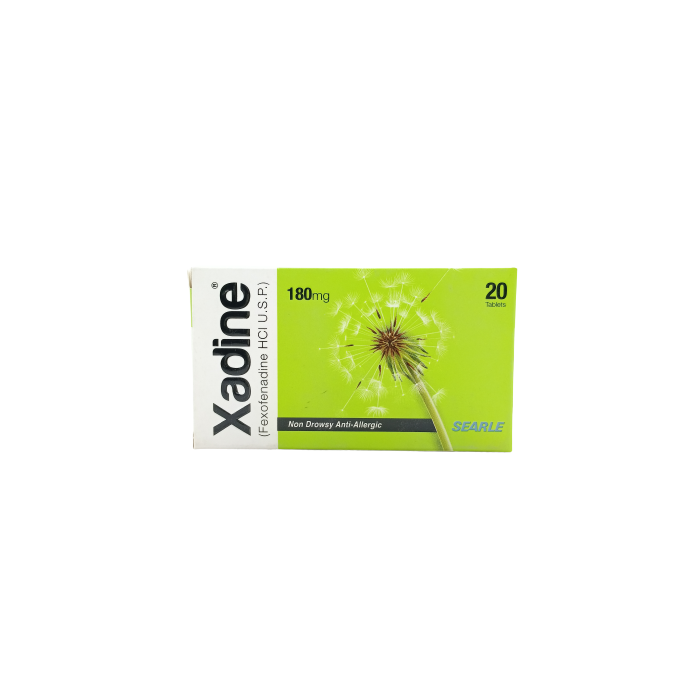 Xadine 180mg Tablets