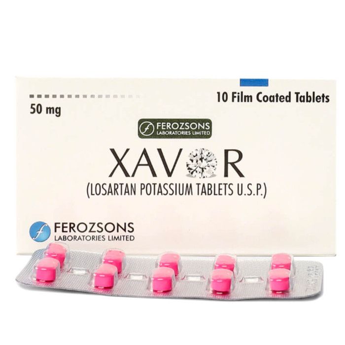 Xavor 50mg Tablets (10s)