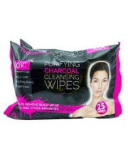 Xbc Facial Cleansing Wipes Purifying Charcoal 25pcs