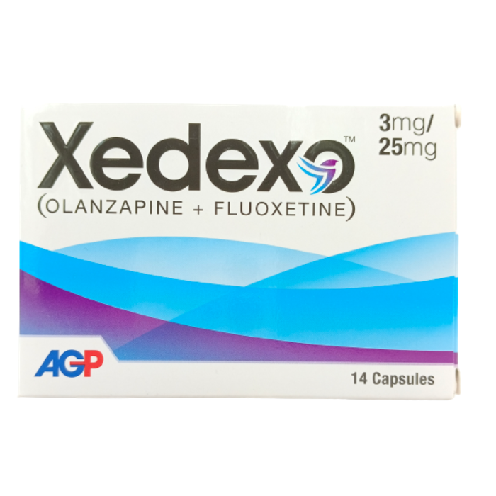 Xedexo 3mg/25mg Capsules (14s)