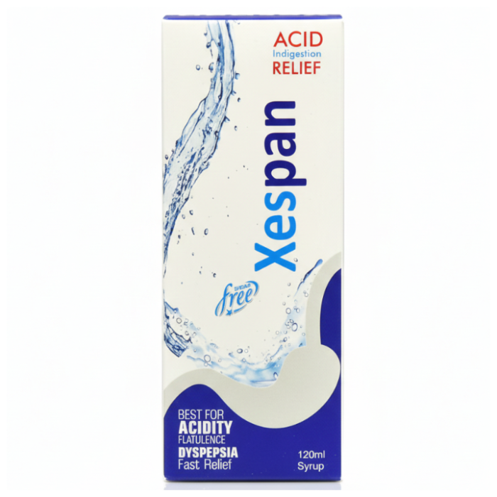 Xespan Syrup 120ml Acid Relief