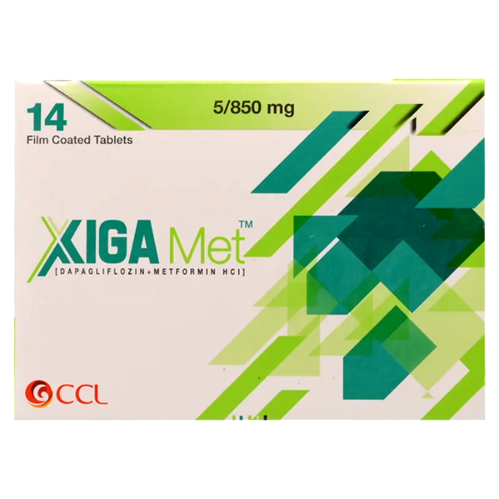 Xiga Met 5mg/850mg Tablets (14s)