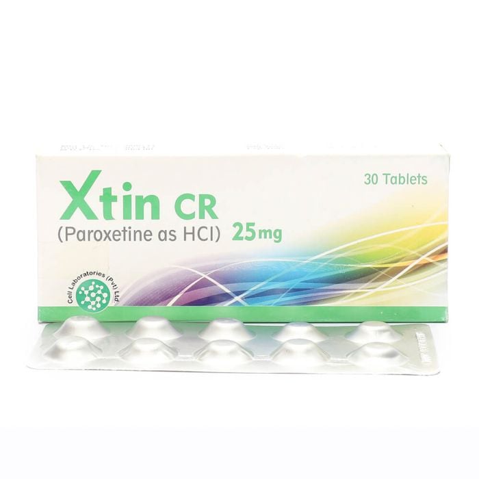Xtin Cr 25mg Tablets
