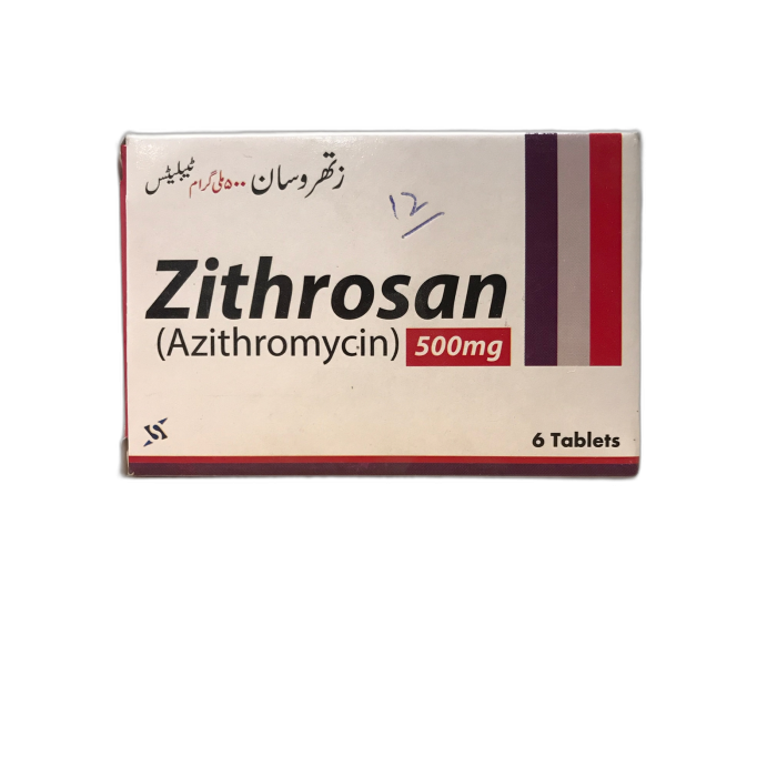 Zithrosan 500mg Tablets 6s