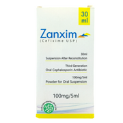 Zanxim 100mg/5ml Suspension 30ml