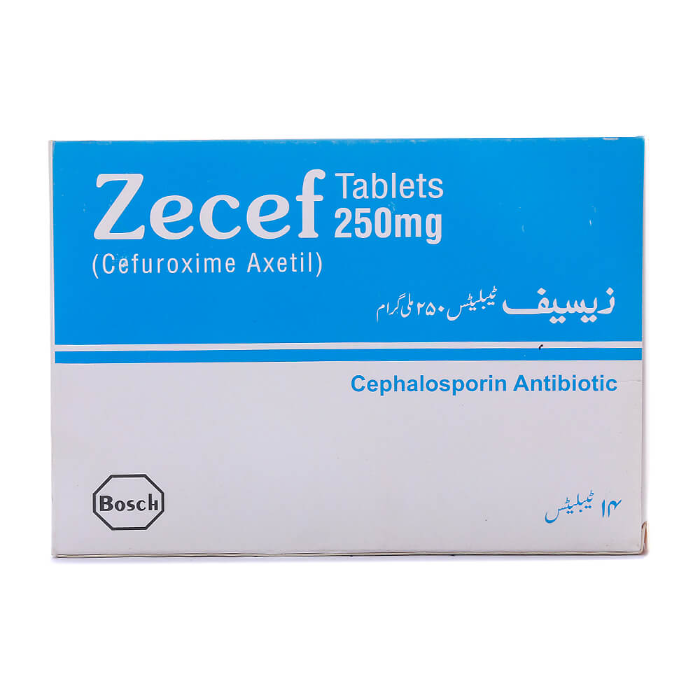 Zecef 250mg Tablets (14s)