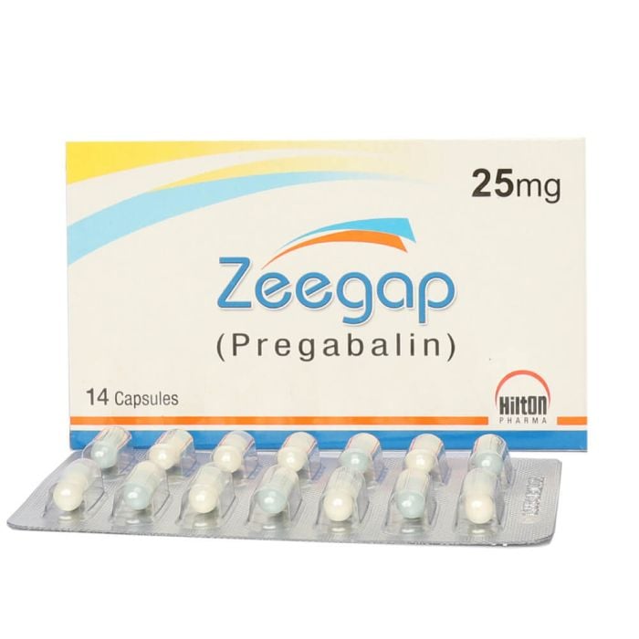 Zeegap 25mg Capsules